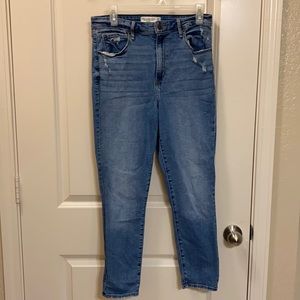 Abercrombie & Fitch super skinny high rise jeans